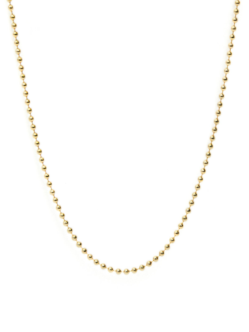 Gold ball hot sale chain price