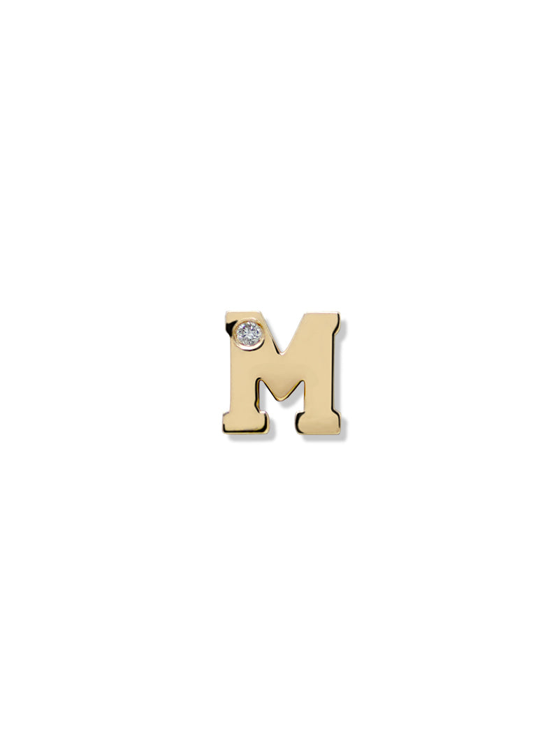 Alphabet Stud Single Earrings (individually sold) – AI TO YOU