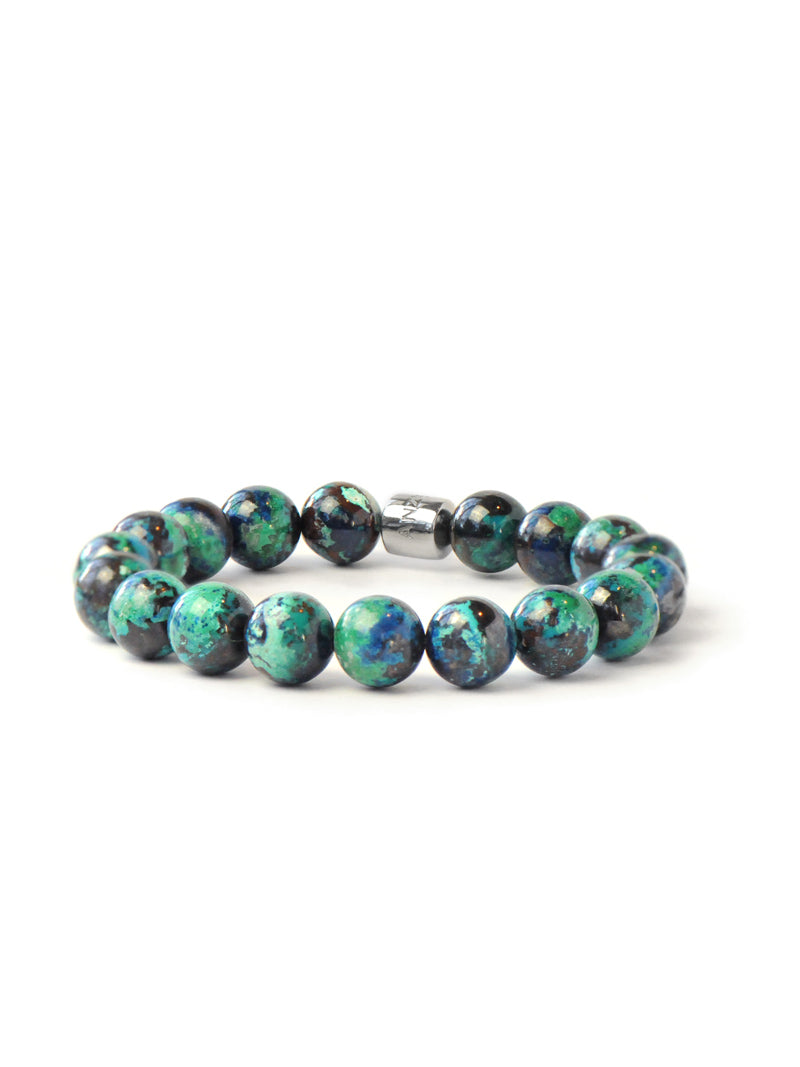 Chrysocolla on sale beads bracelet