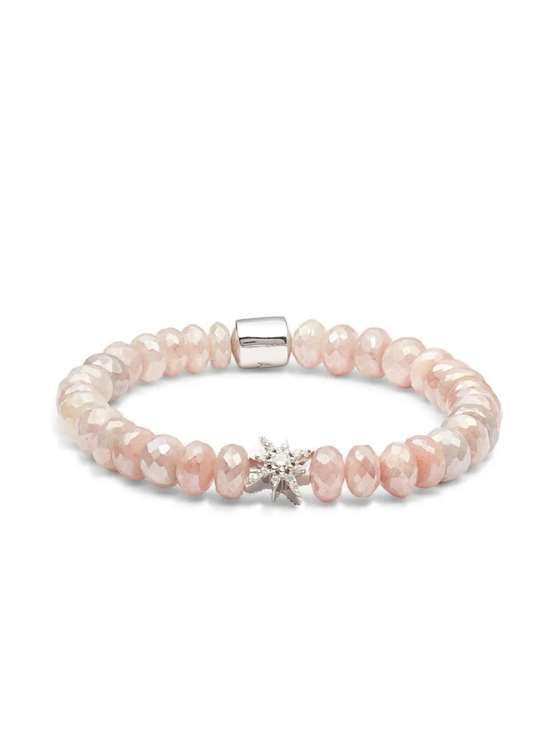 Pink on sale moonstone bracelet