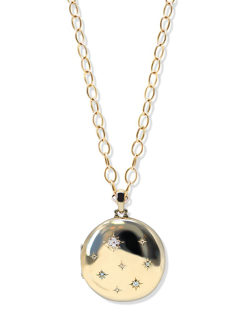 Zodiac constellation clearance necklace diamond