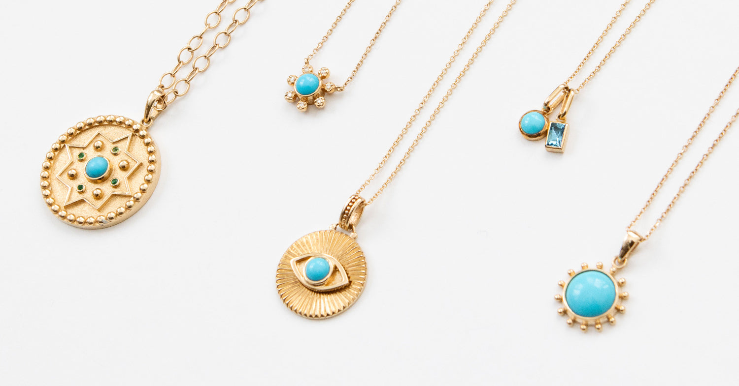 Embrace the Vibrancy: Anzie’s Summer Edit of Colored Gemstones, Turquoise, and Gold