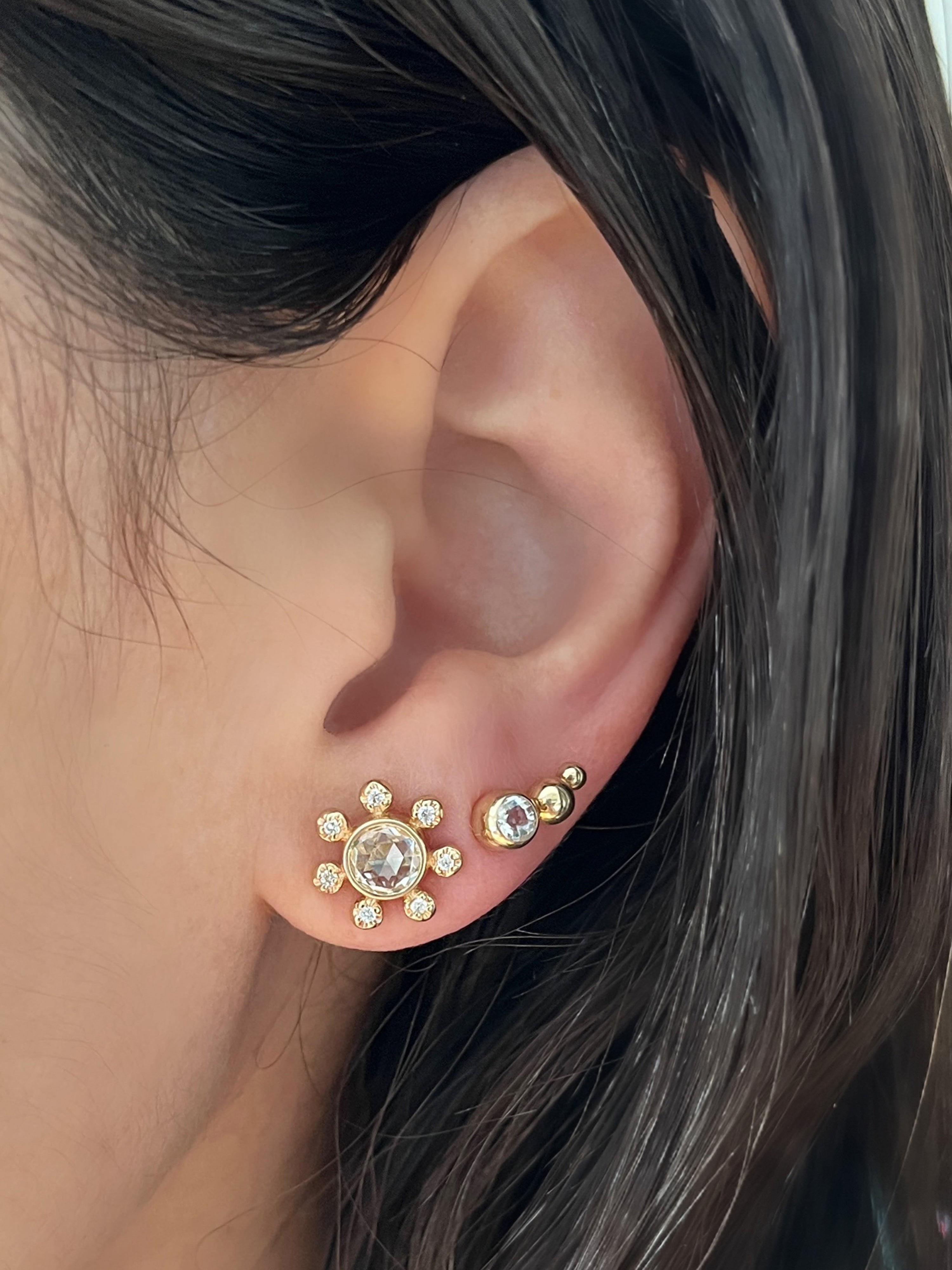 Dew Drop Étoile Diamond Studs