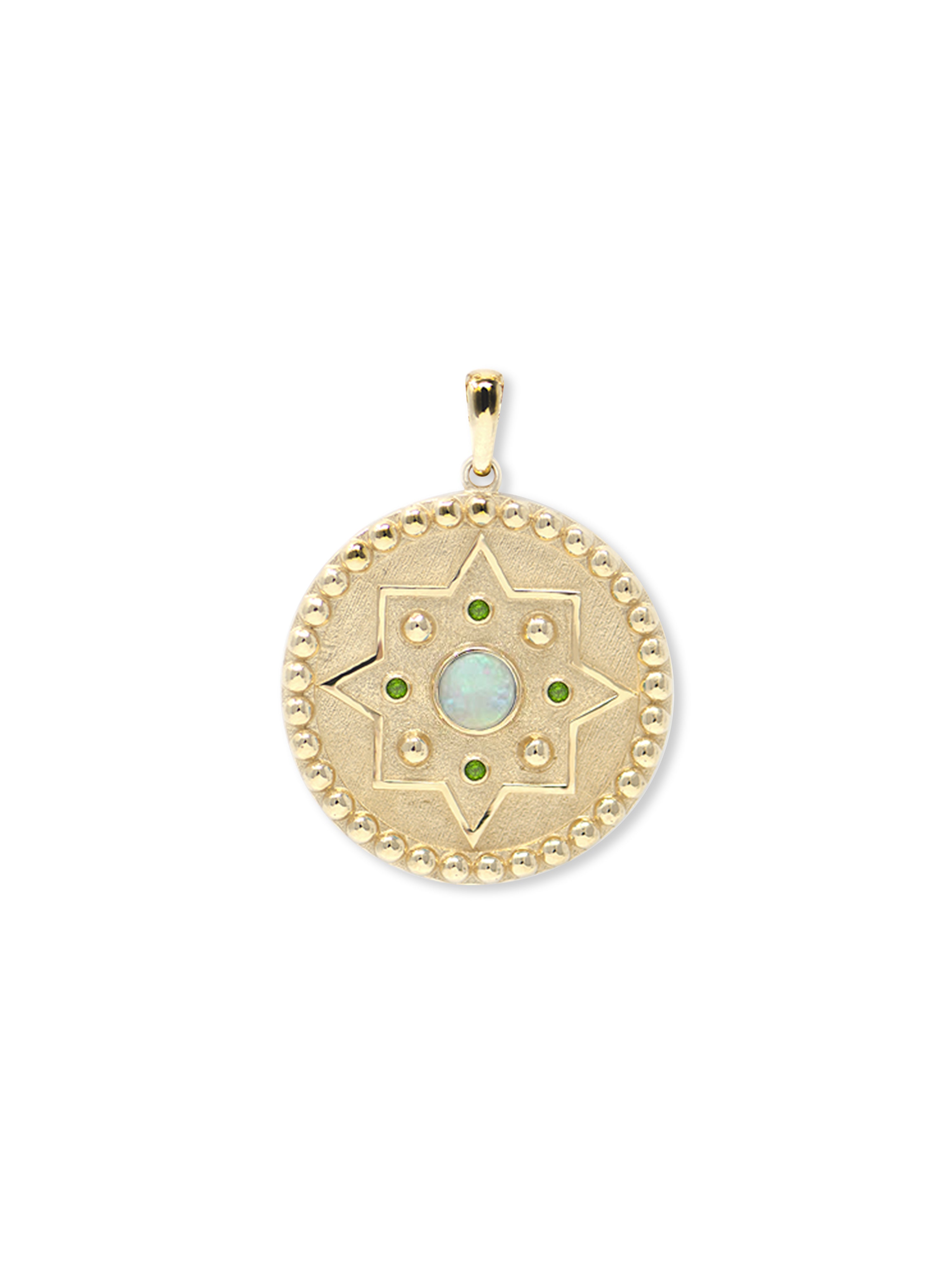 Aztec Dew Drop Mayan Medallion