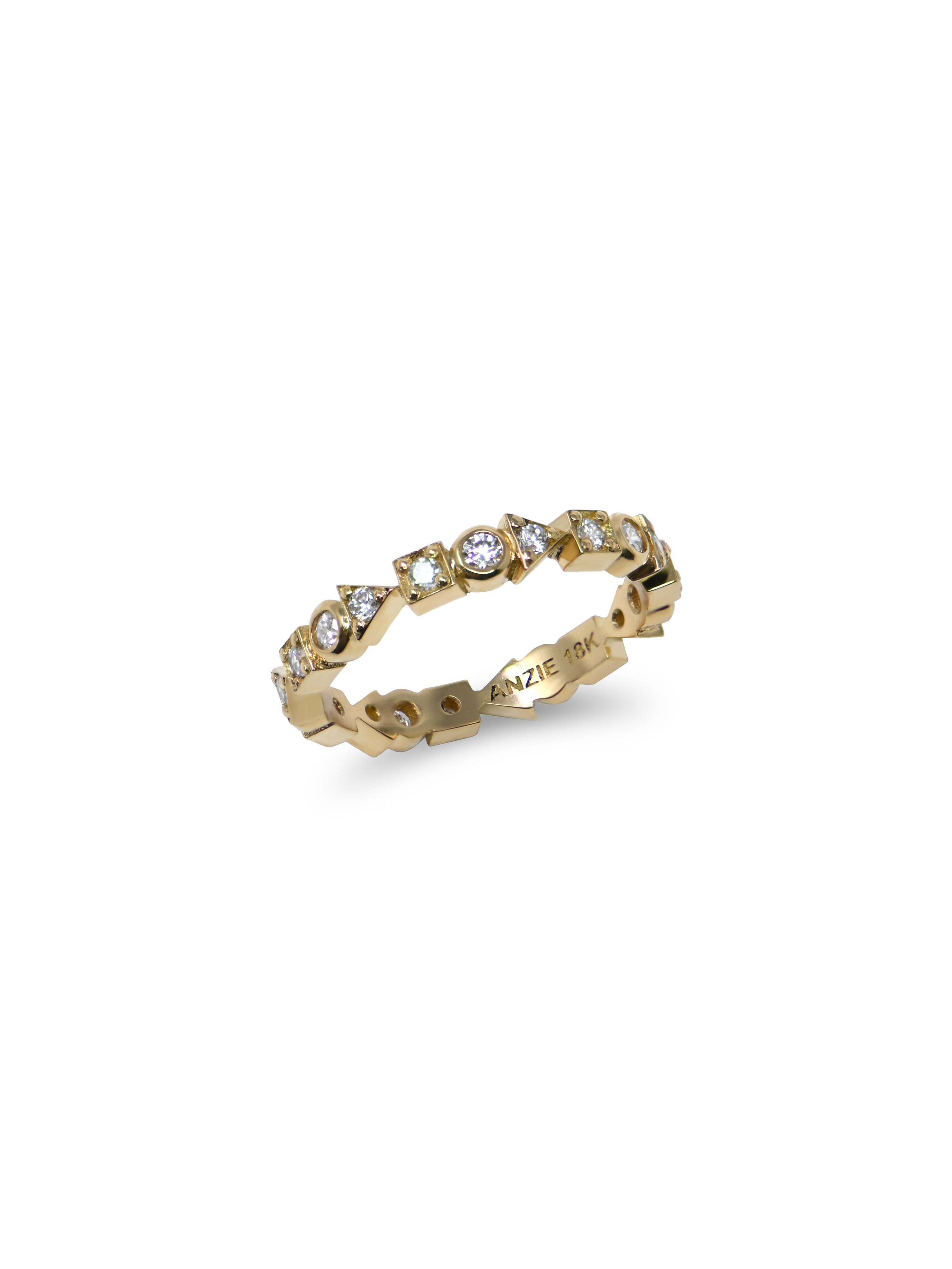 Cléo Geometric Eternity Ring