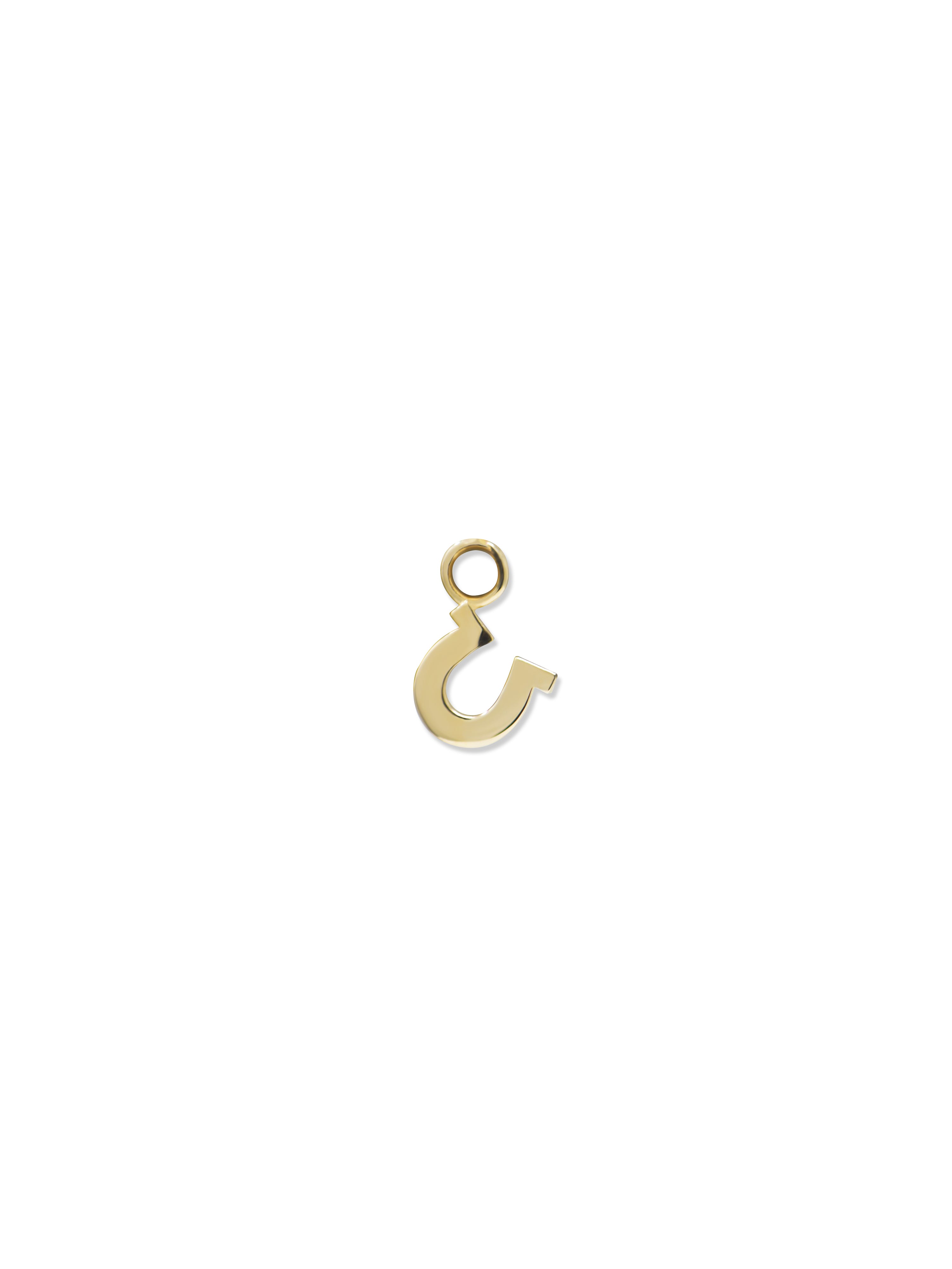 Mel Soldera Horseshoe Hoop Charm