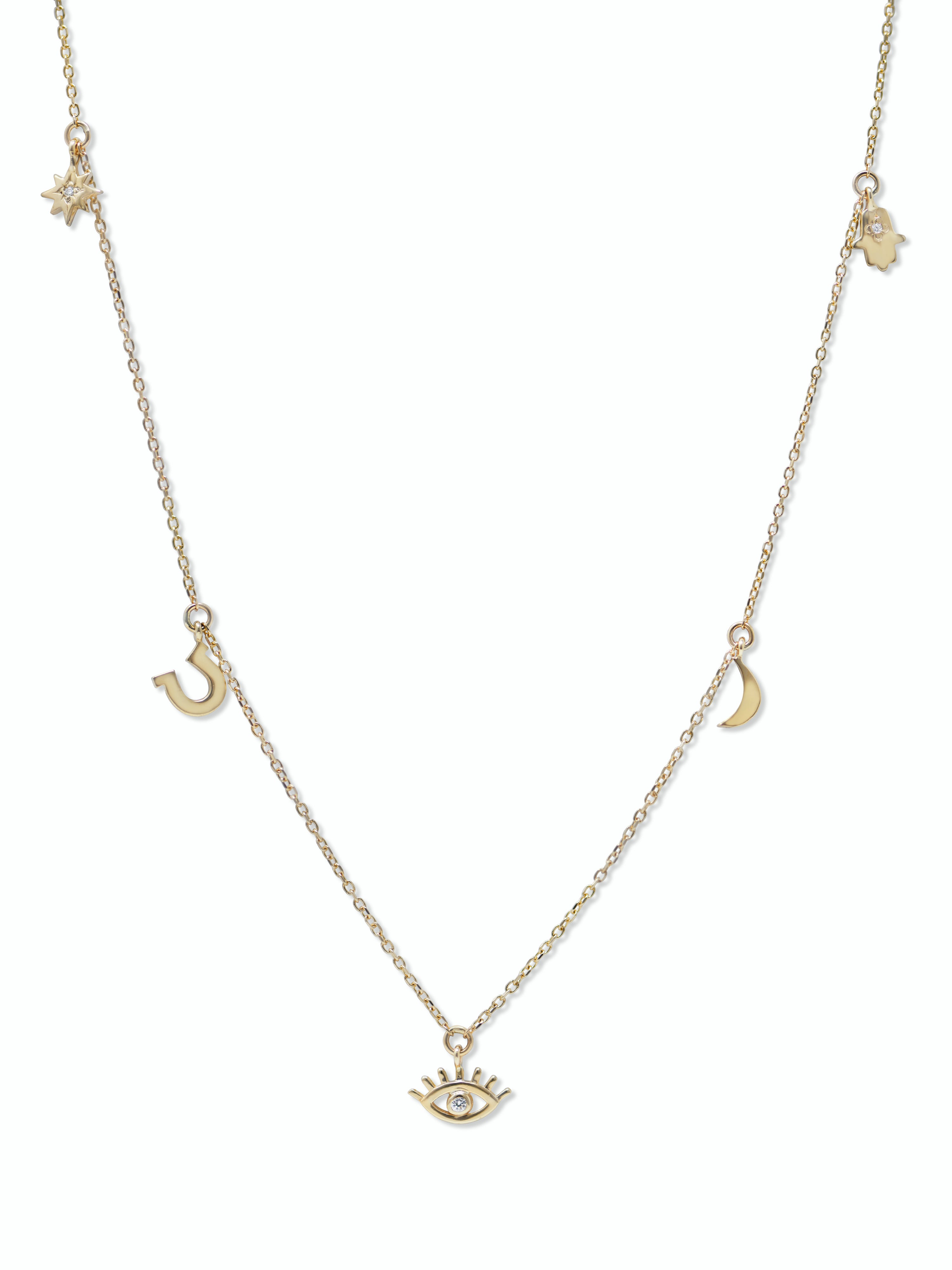 Anzie x Mel Soldera Mini Charm Necklace