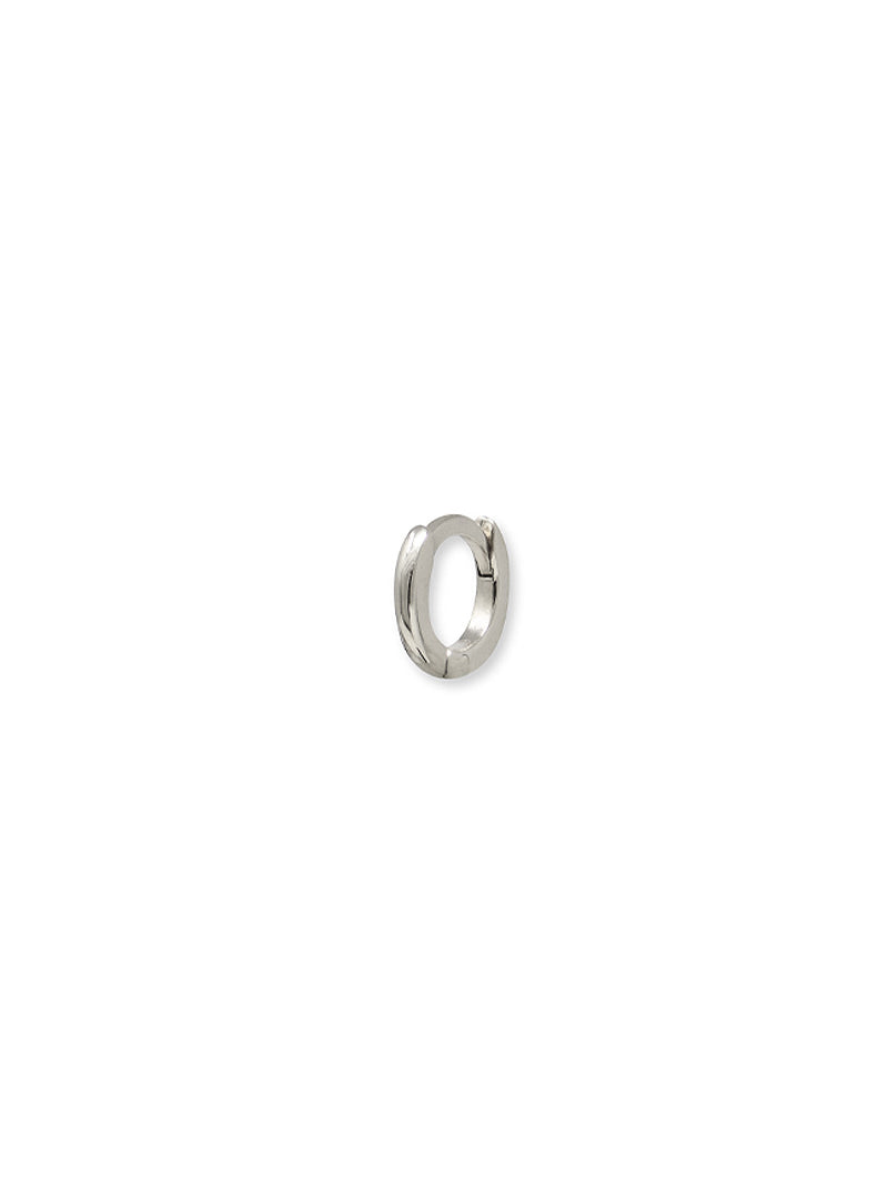 8mm white gold hoop earrings online