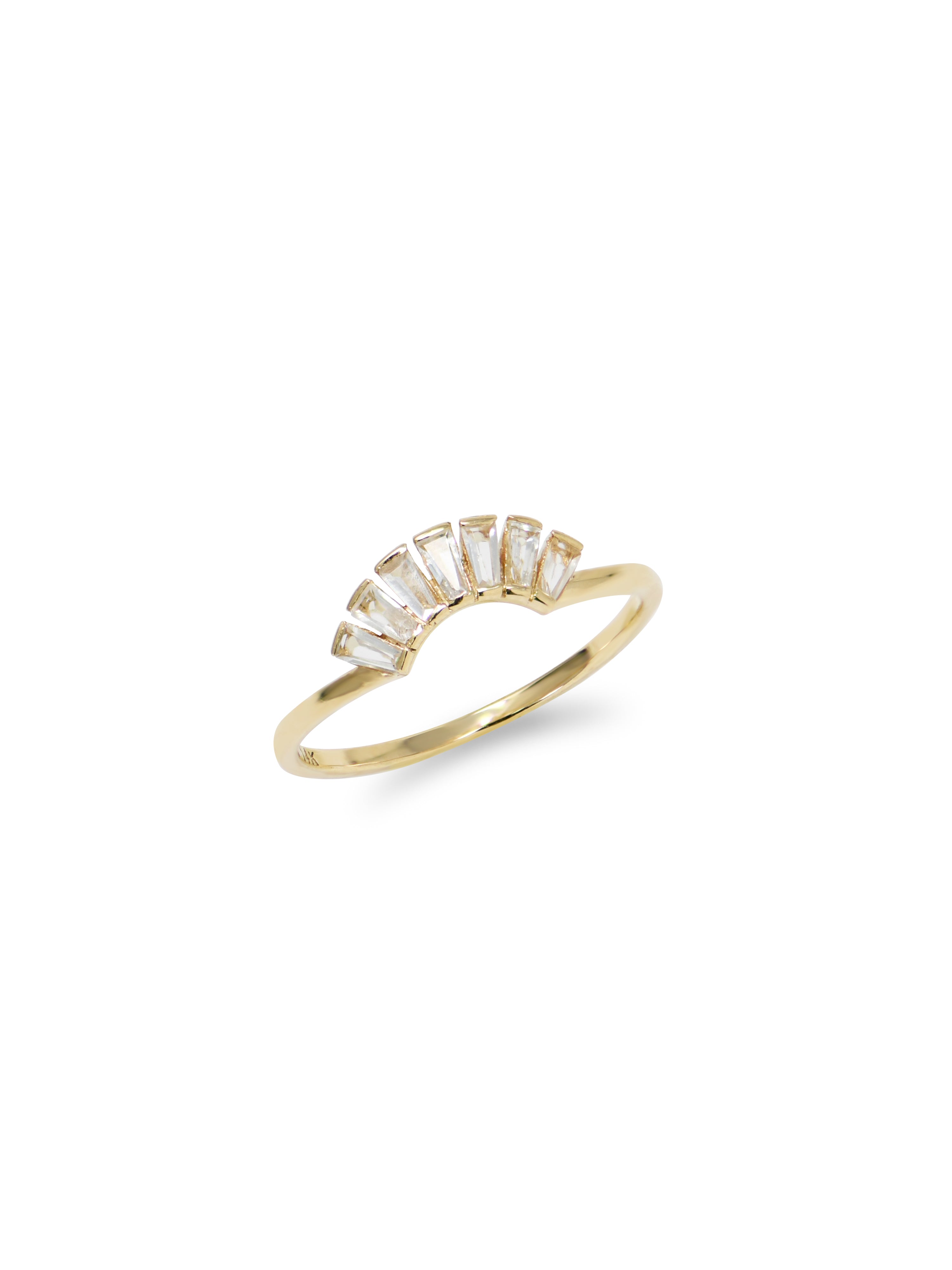 Cléo Justine Deco Fan Ring