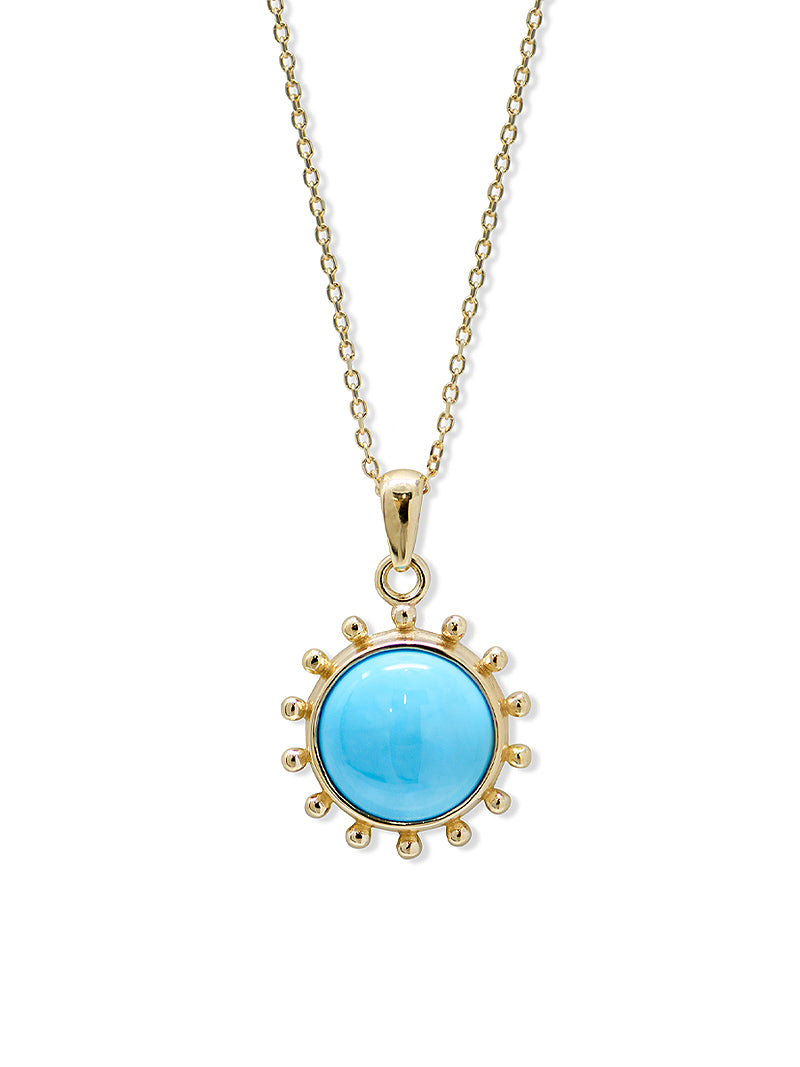 Dew Drop Mini Marine Necklace – Anzie Jewelry