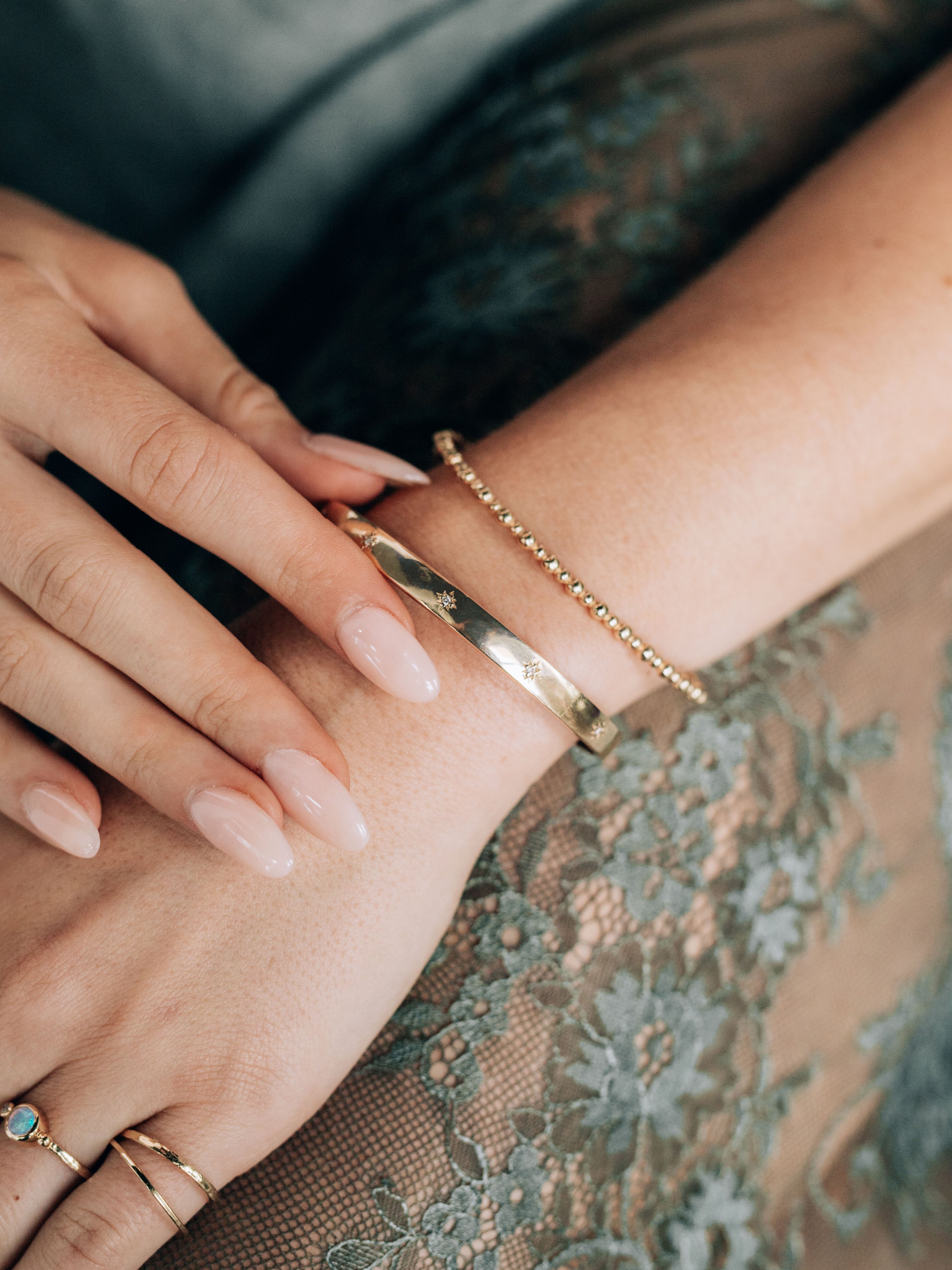 Aztec North Star Stella Cuff Bracelet