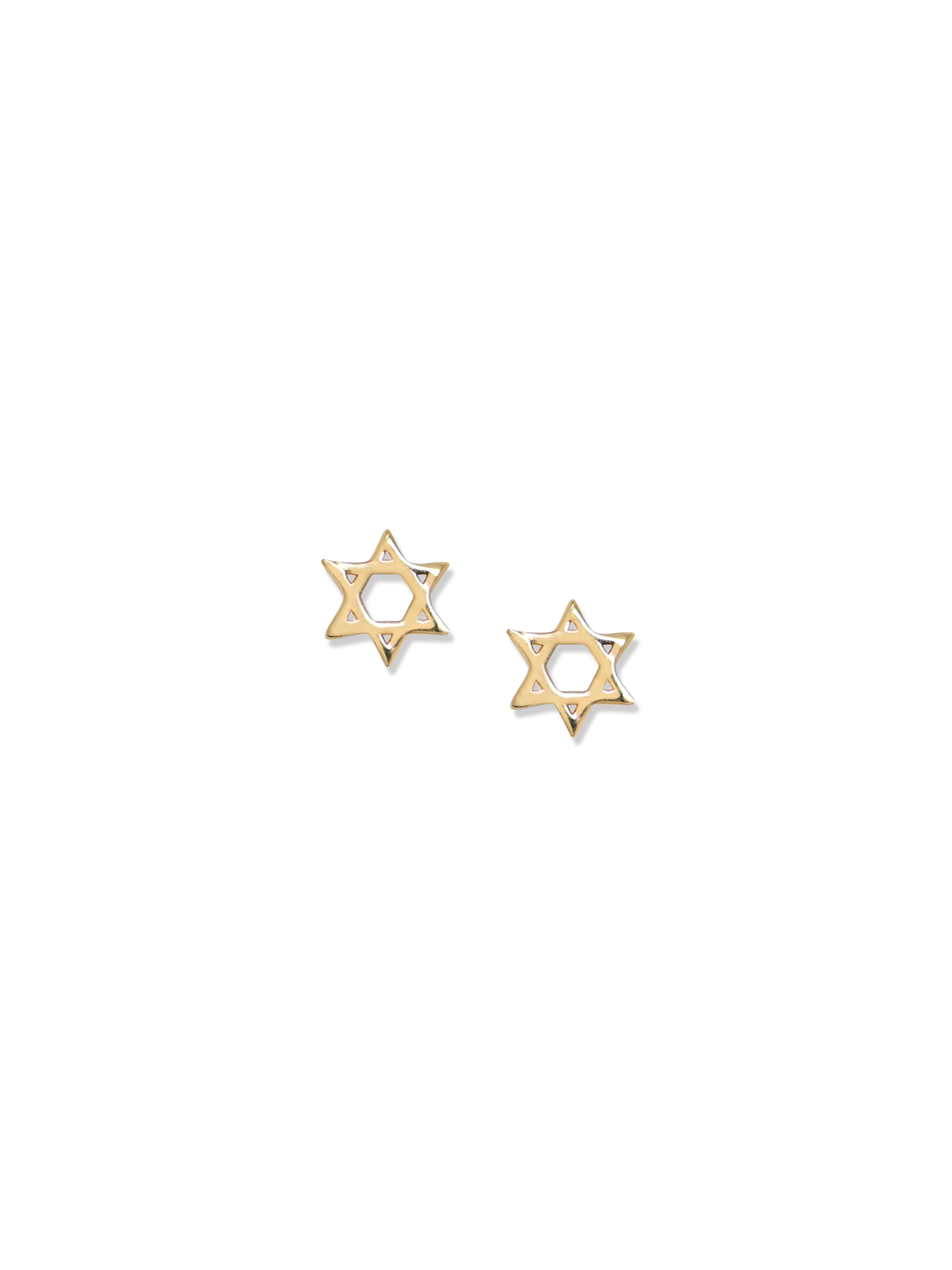 Love Letter Mini Star of David Studs