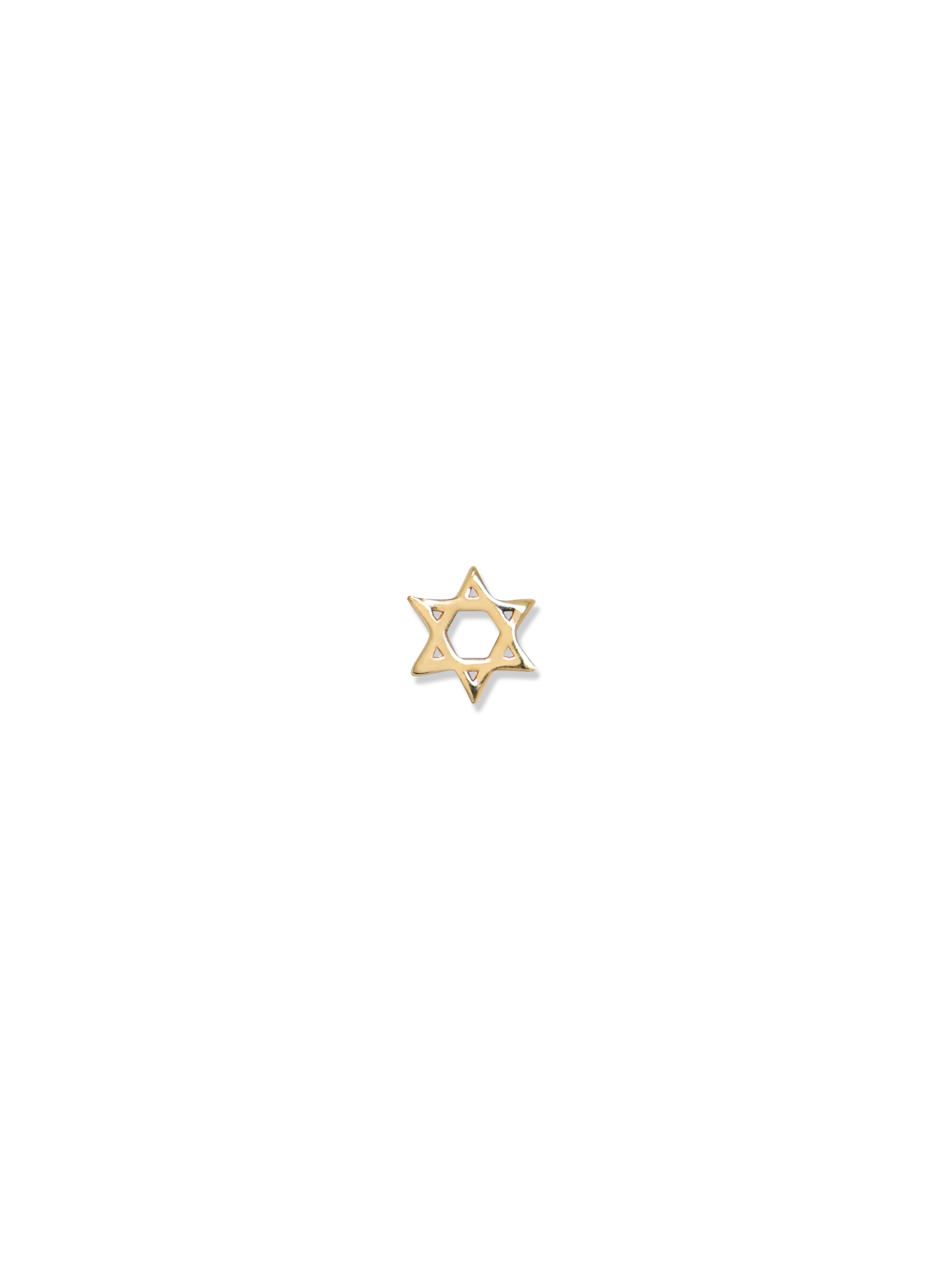 Love Letter Mini Star of David Studs