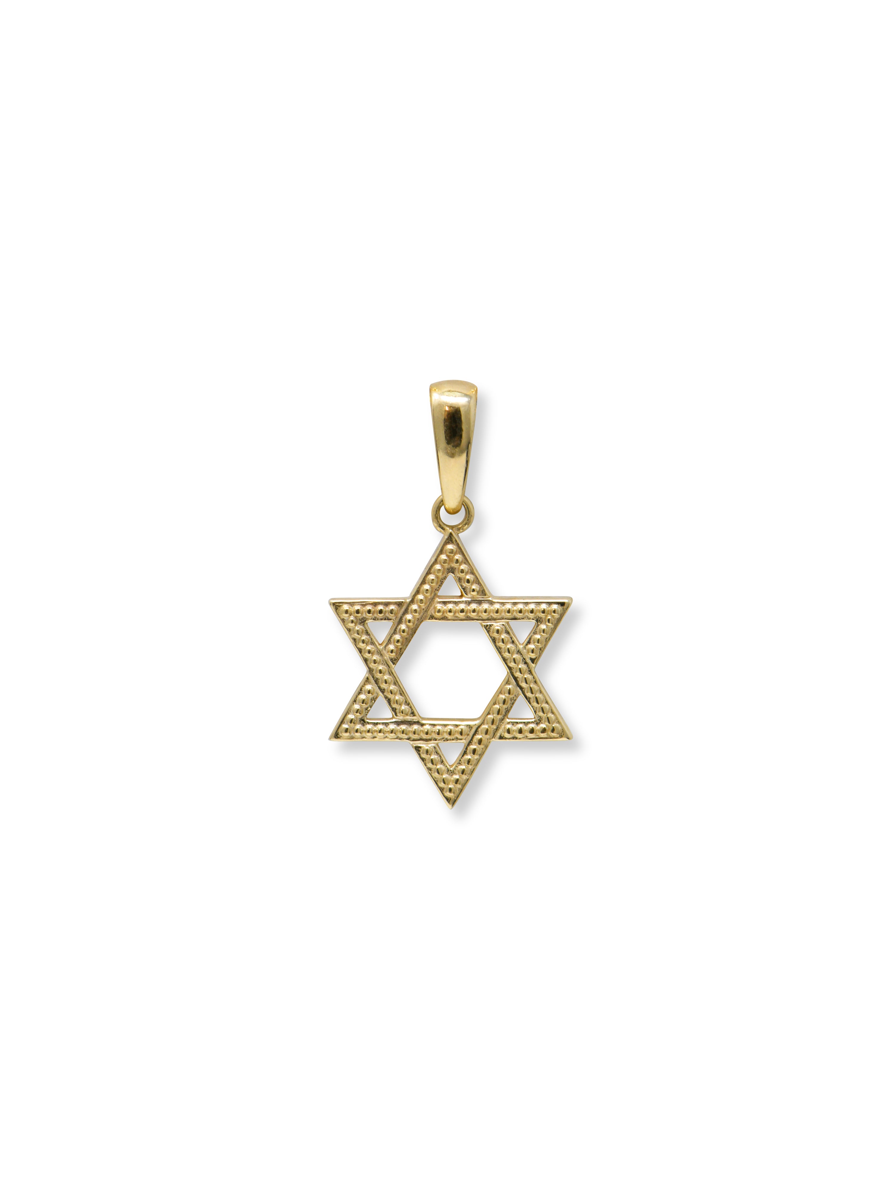 Dew Drop Star of David Charm