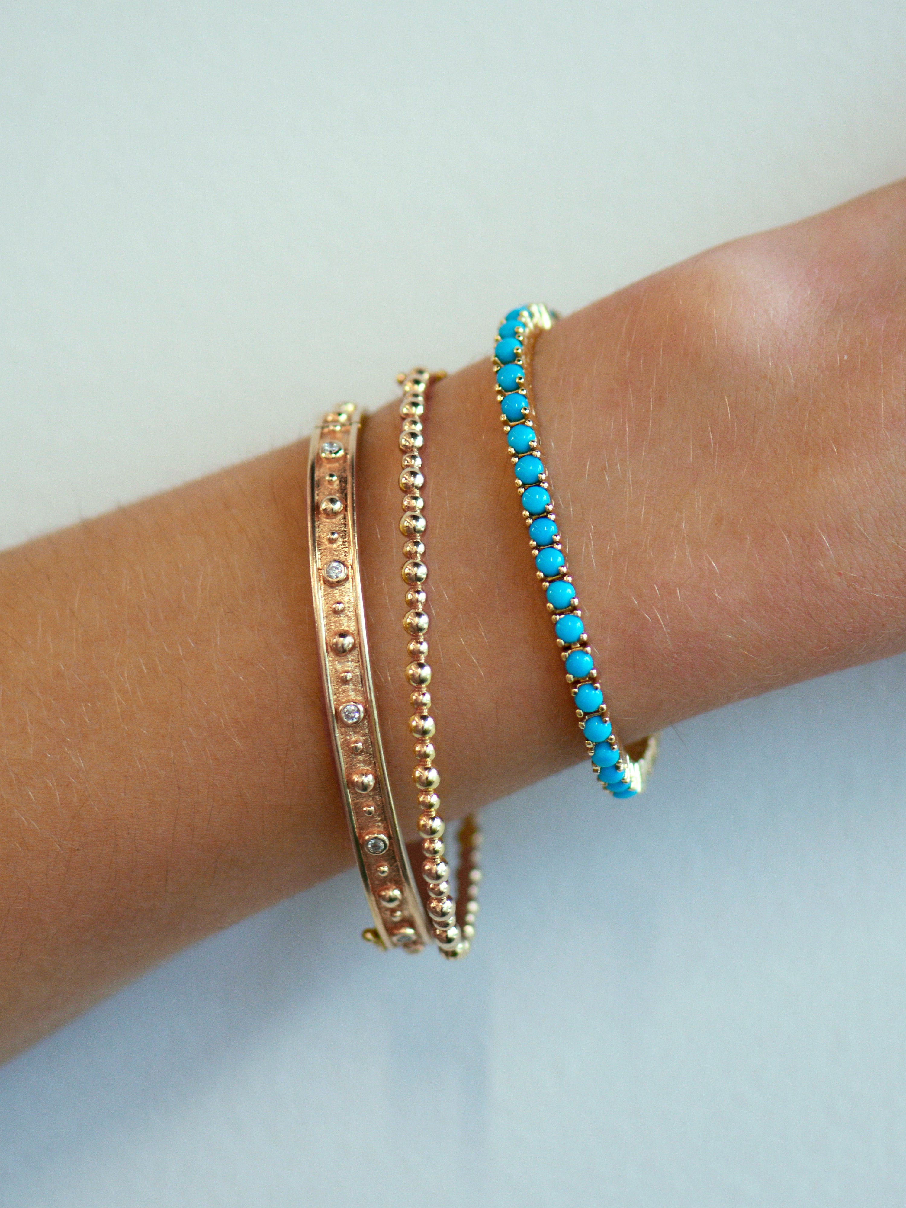 Classique Turquoise Tennis Bracelet