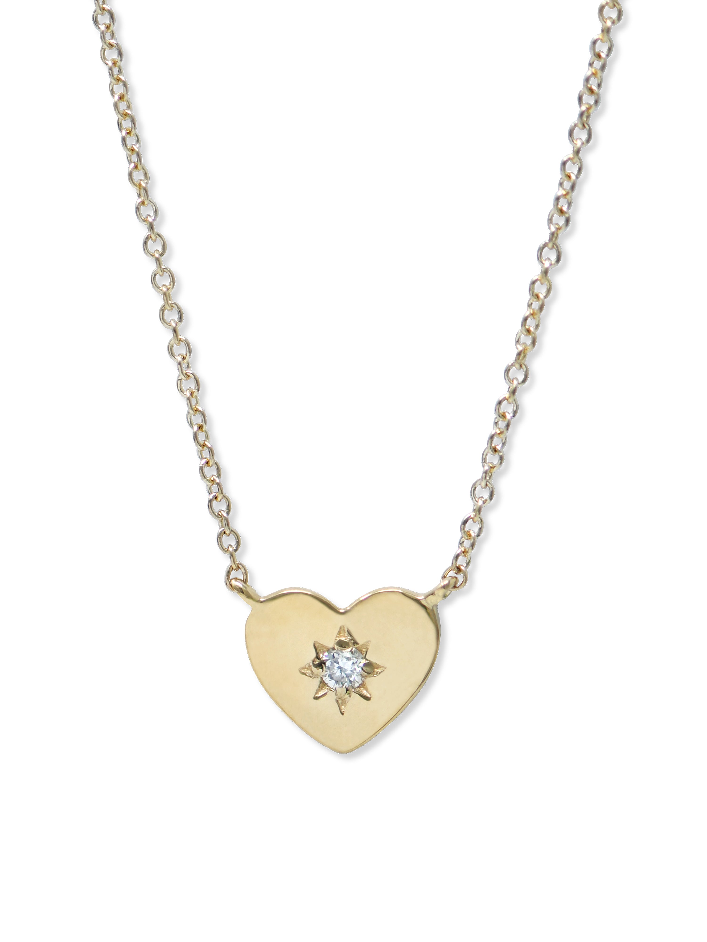 Jac+Jo Icon Vintage Star Heart Pendant