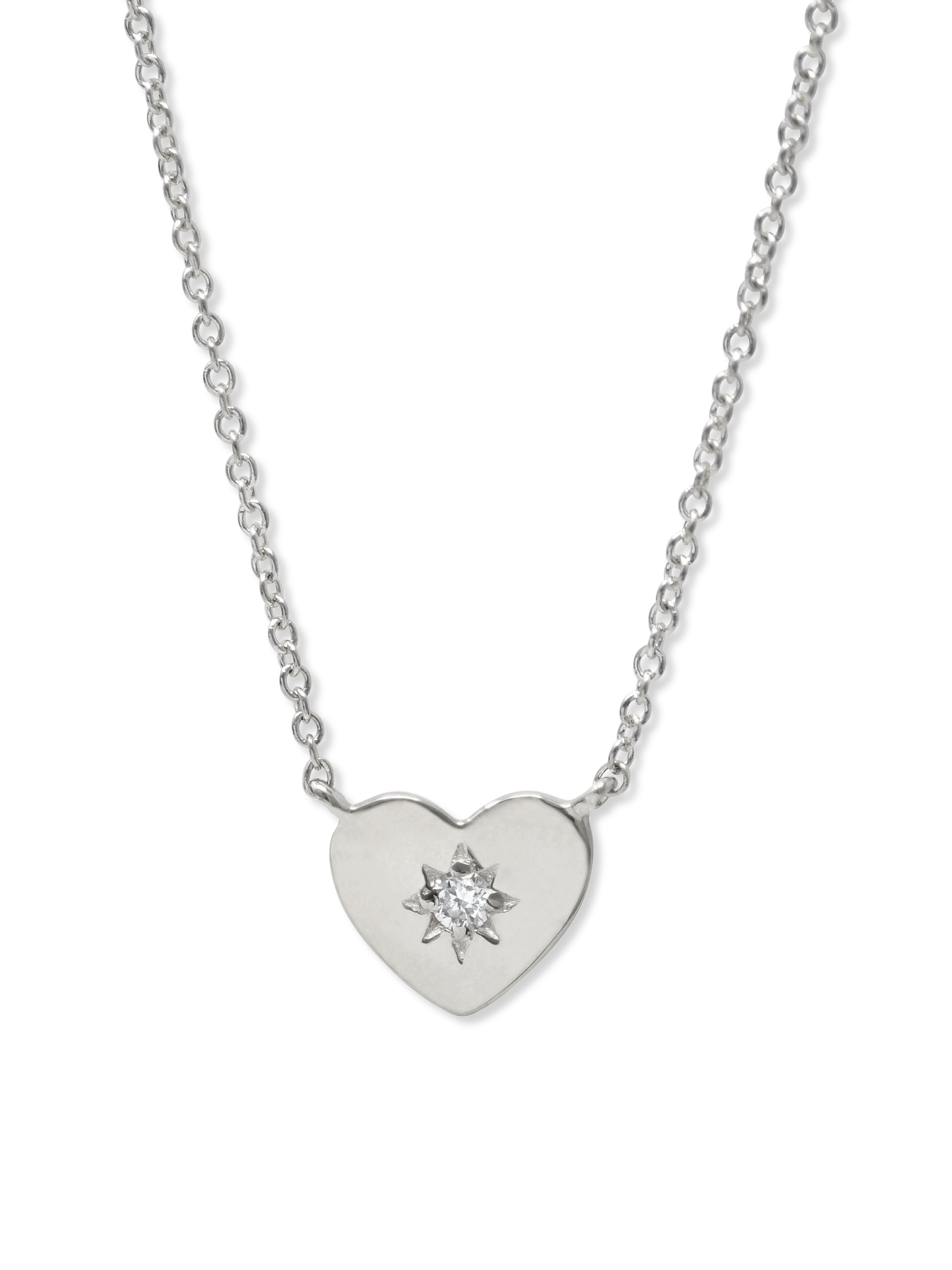 Jac+Jo Icon Vintage Star Heart Pendant