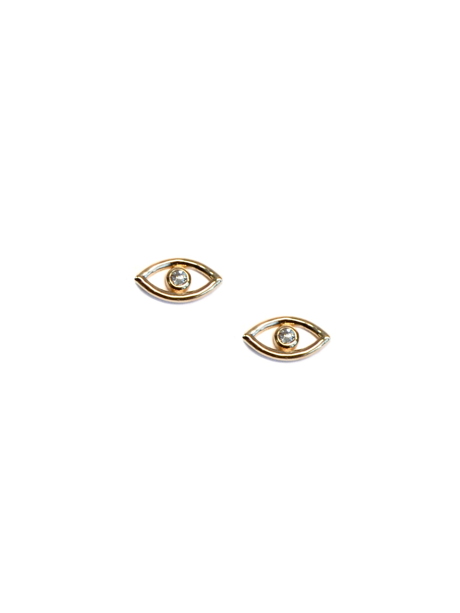 Jac+Jo Icon Large Evil Eye Studs