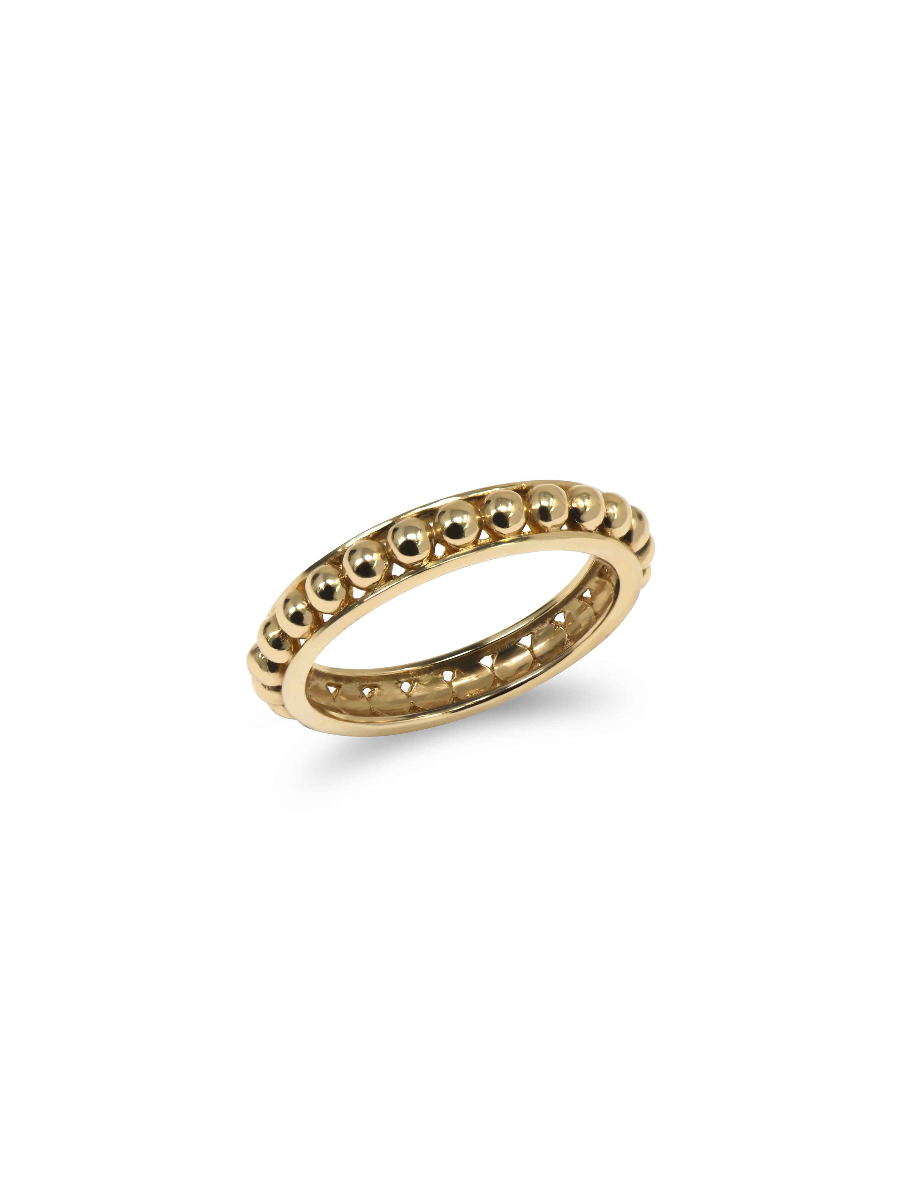 Jac+Jo Strata Dotted Band Ring