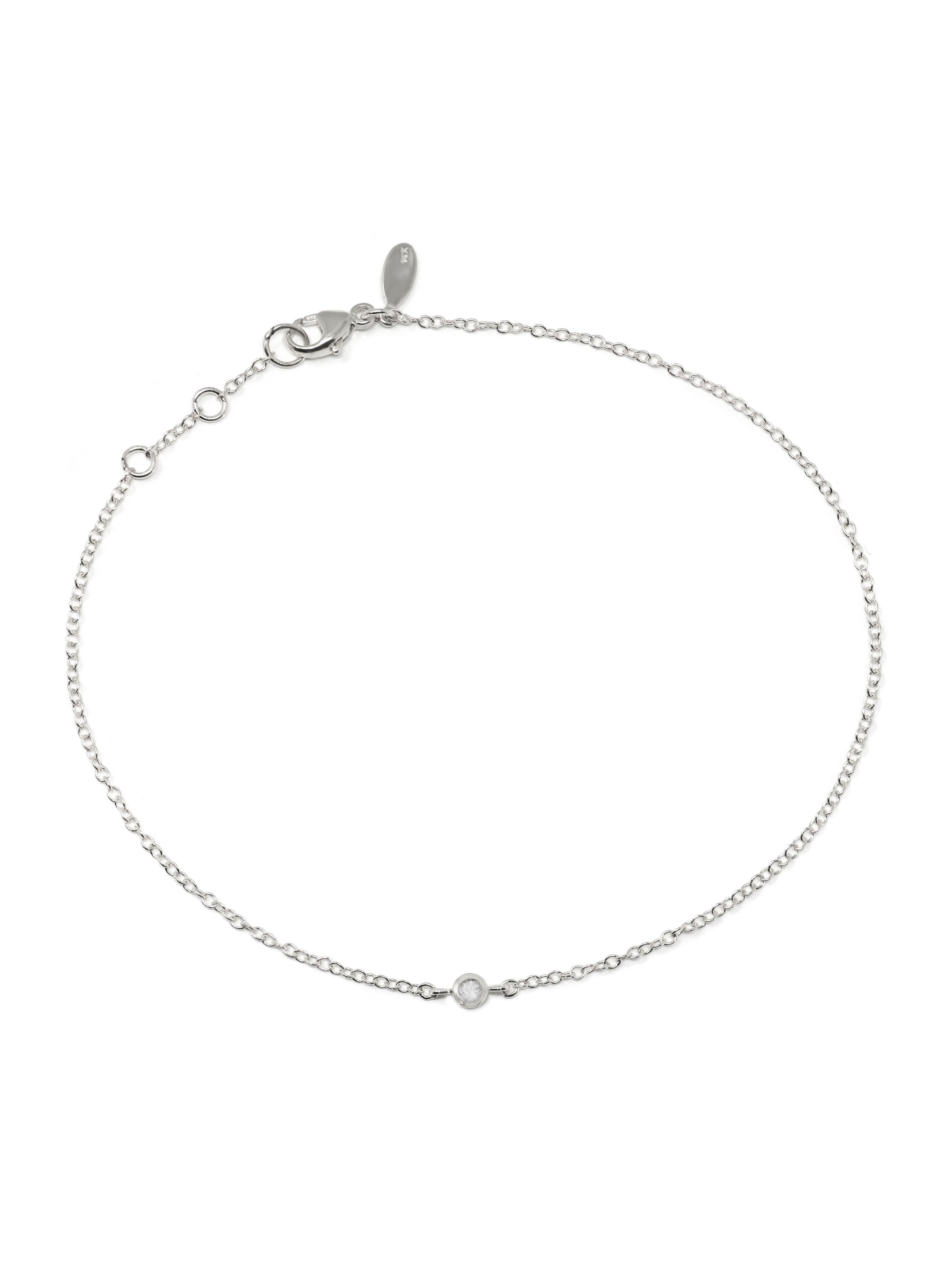 Classique Birthstone Anklet