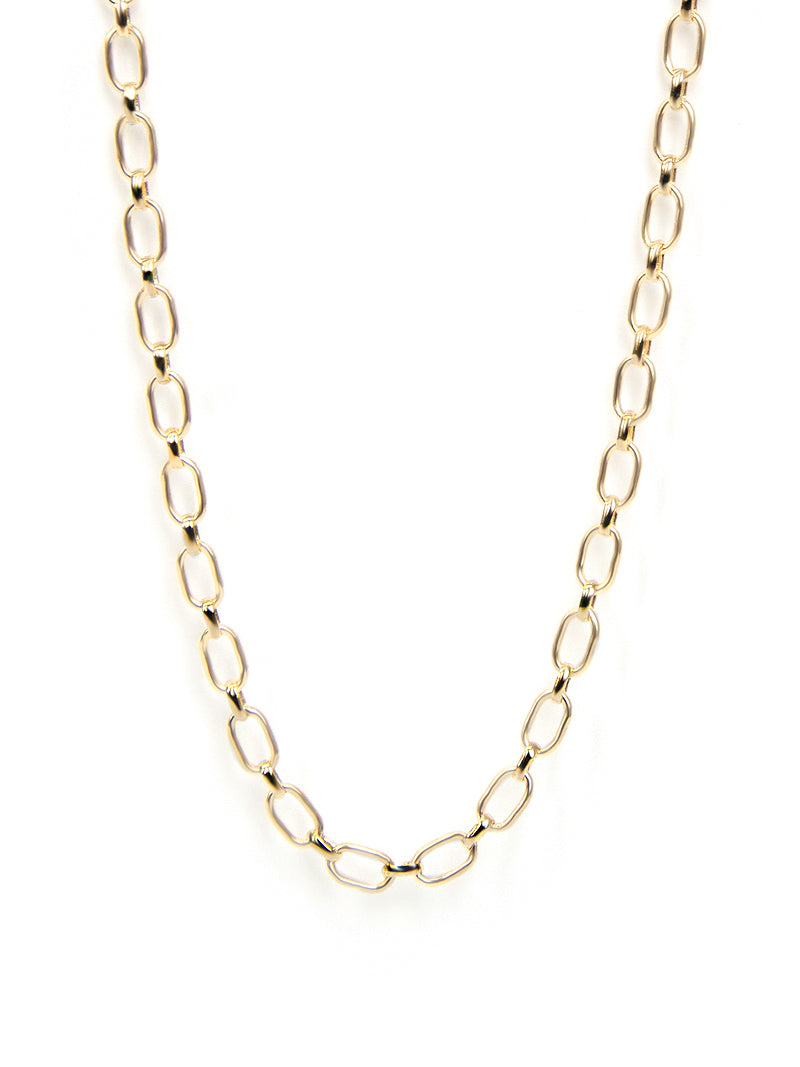 Heavy Rectangle Link Chain – Anzie Jewelry